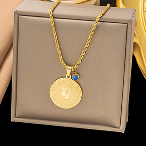 LANT MONEDA IMPERIALA CU OCHI PROTECTIV